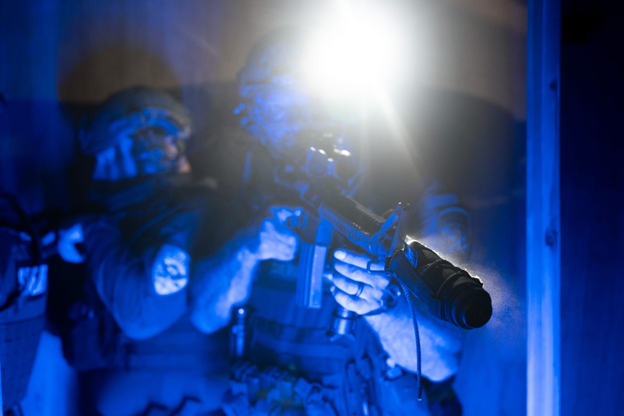 Tactical night training