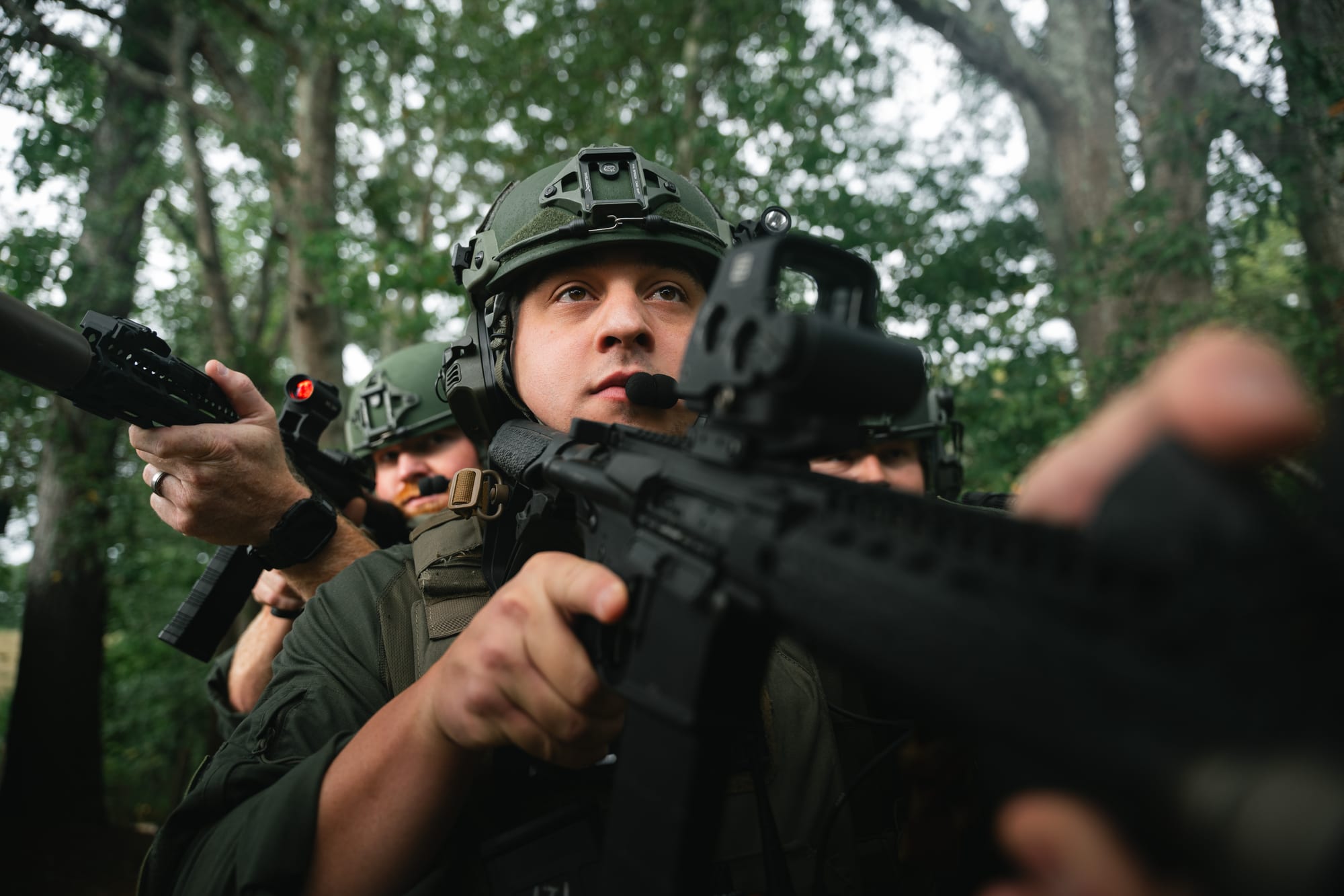 Tactical team training exercise