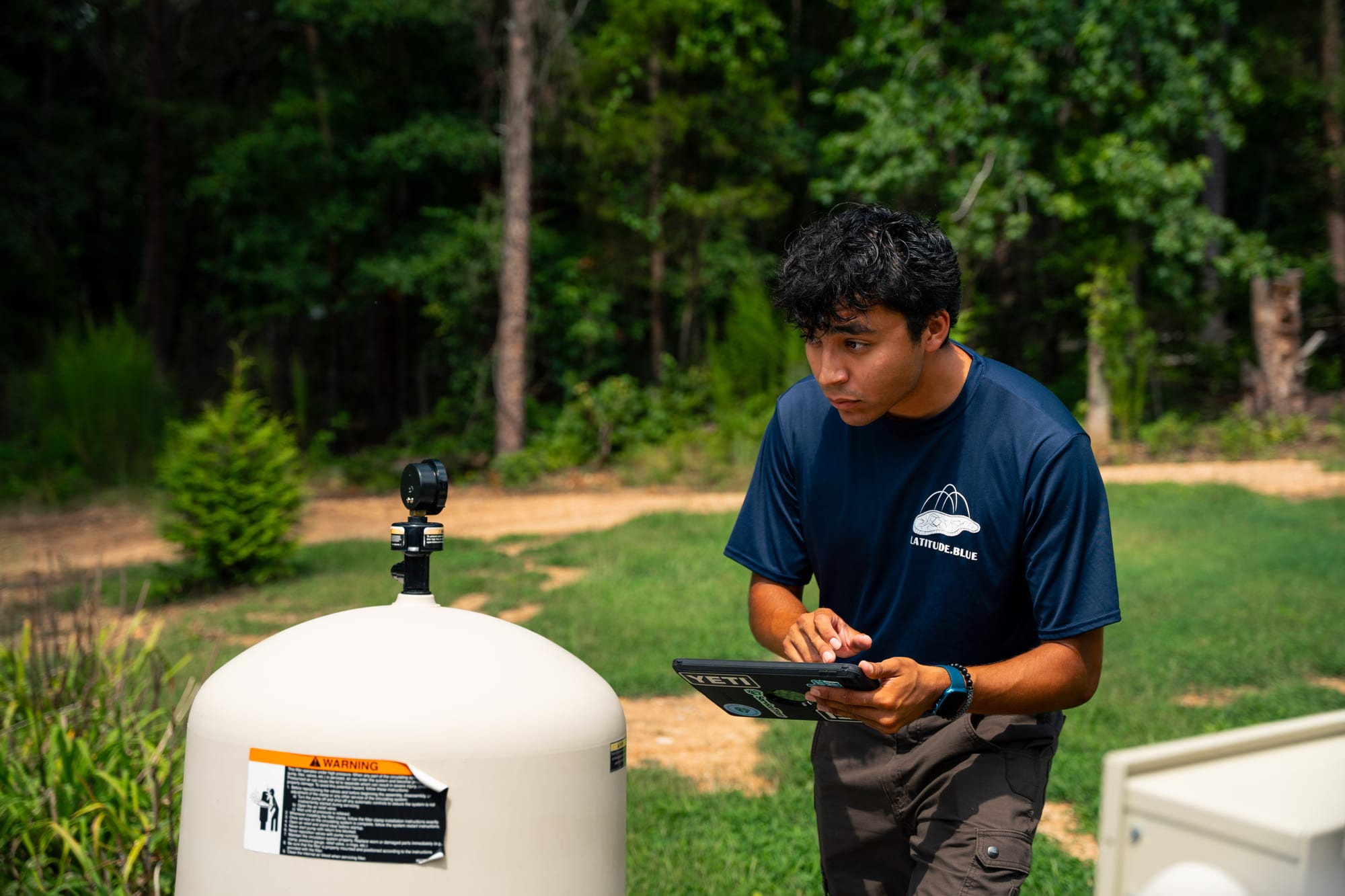 Propane service technician