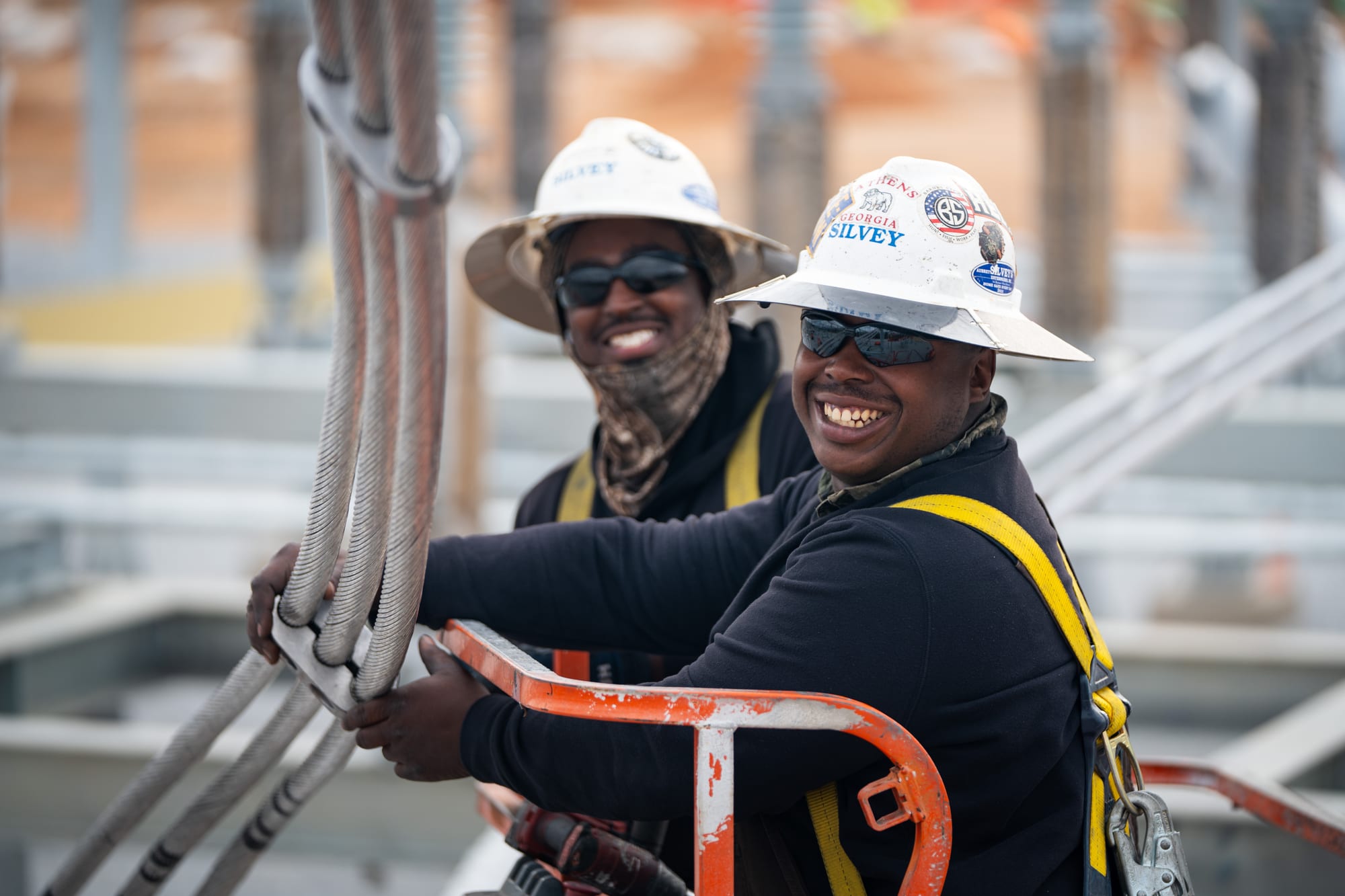 Construction crew portrait