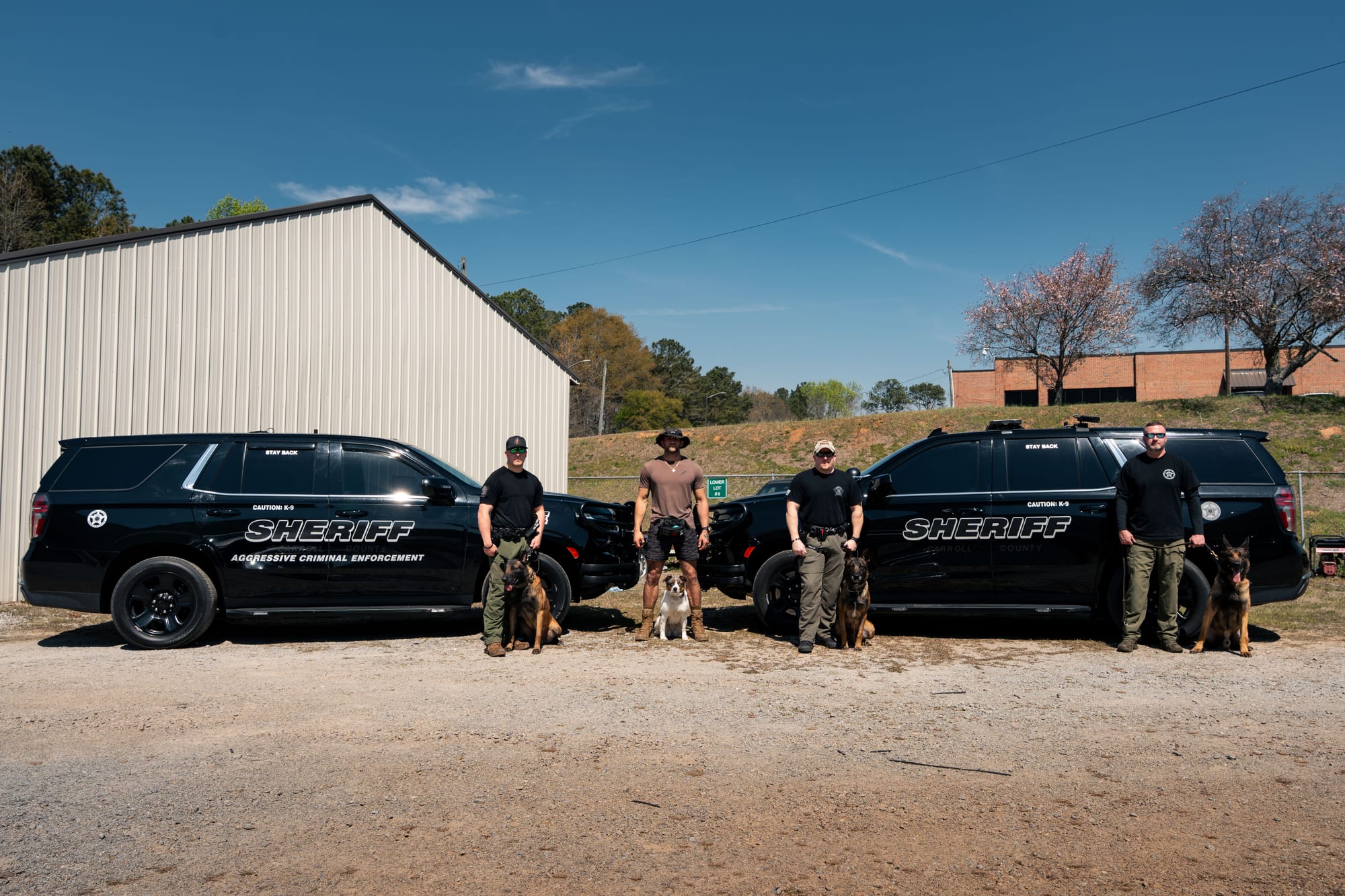 Sheriff K9 unit lineup