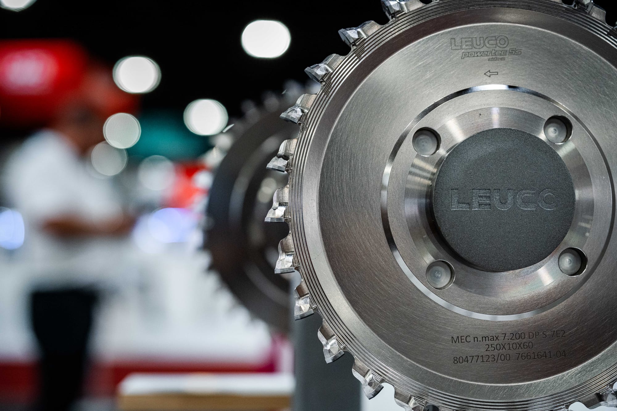 Industrial machinery detail shot