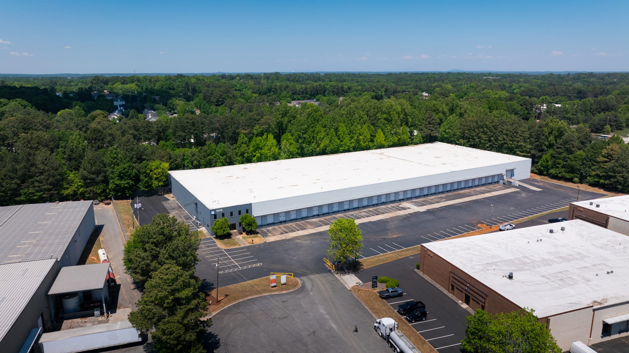 Commercial property aerial