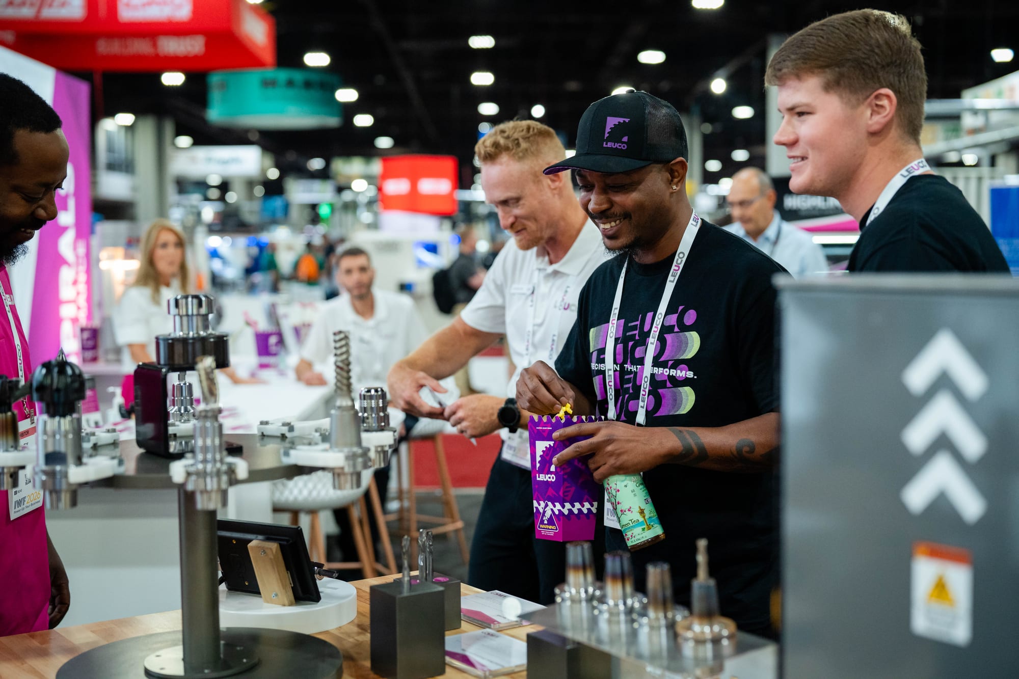 Trade show floor